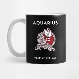 AQUARIUS / Year of the RAT Mug